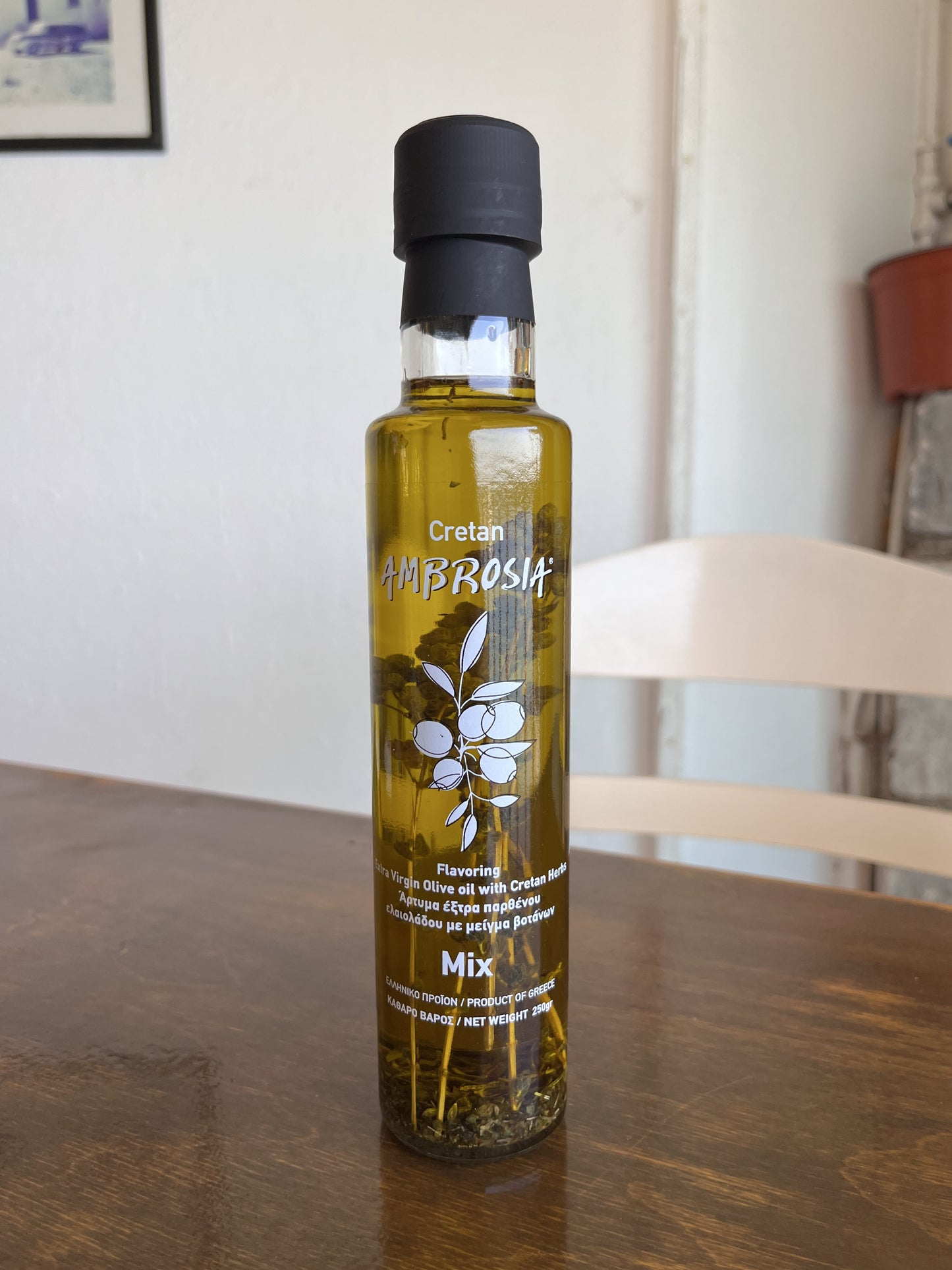 Cretan Ambrosia Bio Flavoring Extra Virgin Oil 250ml